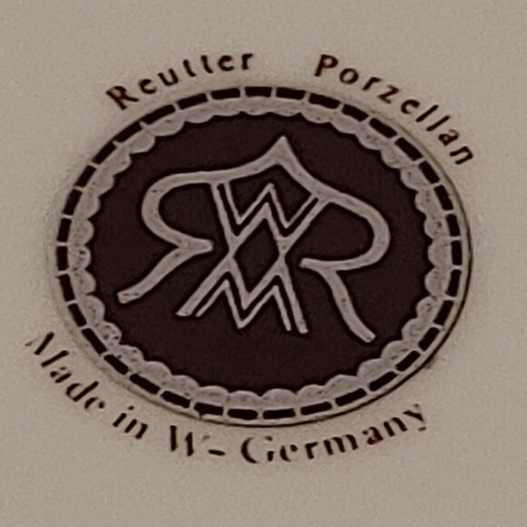 Vintage Hermann Teddy Plate and Bowl Set Made in West Germany - Picture 4 of 8